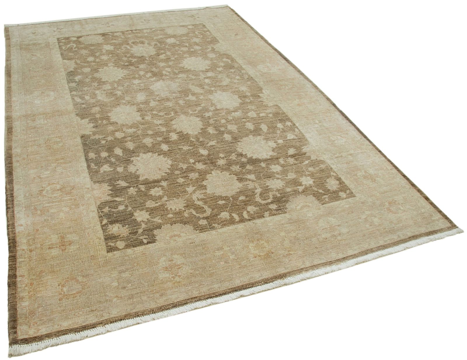 Antique Oushak Rug 278 X 180 Sku 36081 photo for sale