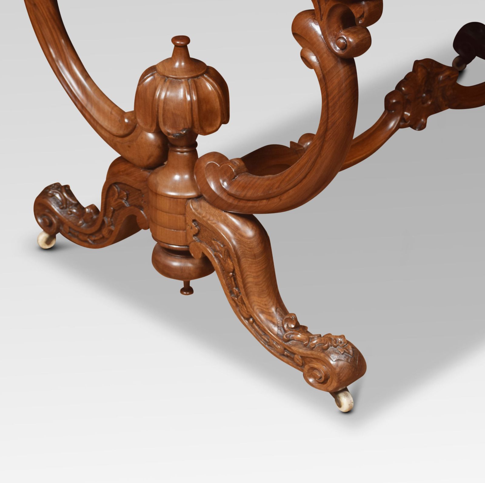 Burr Walnut Center Table photo for sale