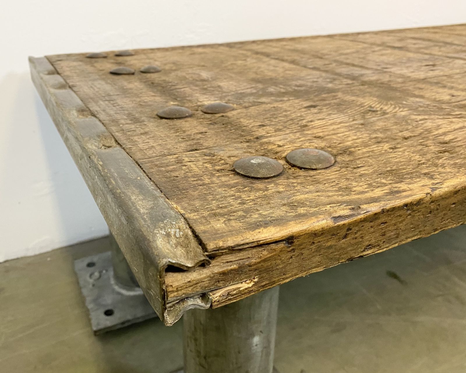 Vintage Industrial Coffee Table photo furniture