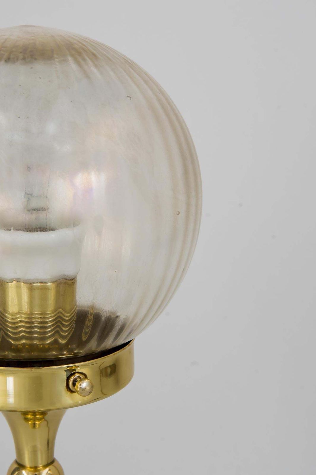 Art Deco Table Lamp Vienna Around 1920s With Original Shade photo Lighting