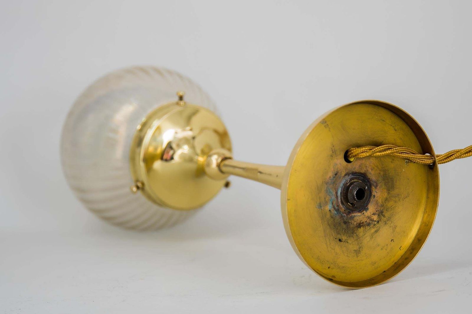 photo furniture Art Deco Table Lamp Vienna Around 1920s With Original Shade