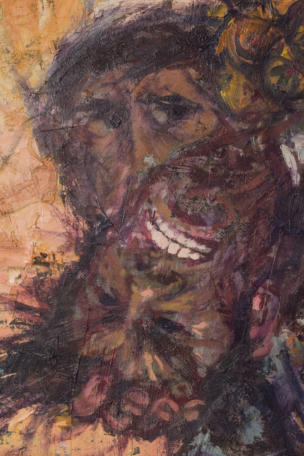Alvaro – Schilderij Met Gevechtsscène photo vinterior