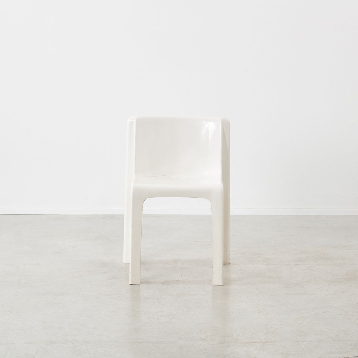 Gerard Le Fe Fibreglass Chair Prisunic Editions, France C1970 photo furniture