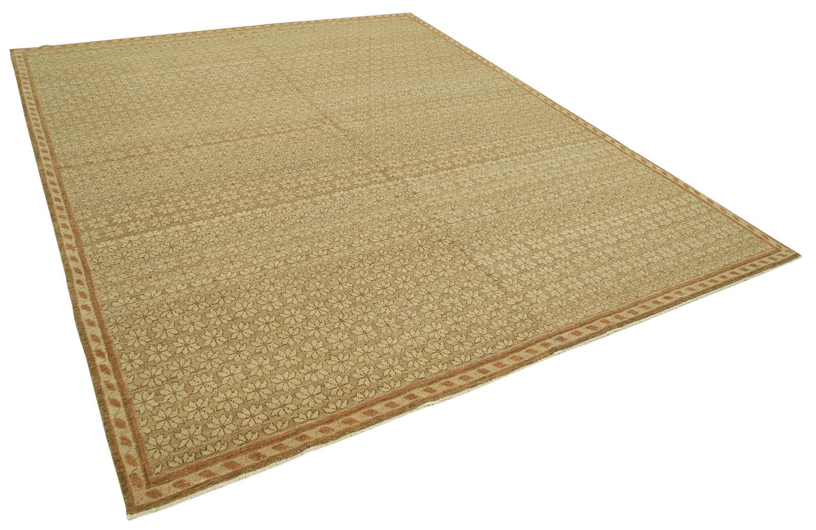Antique Decorative Beige Oushak Rug photo furniture