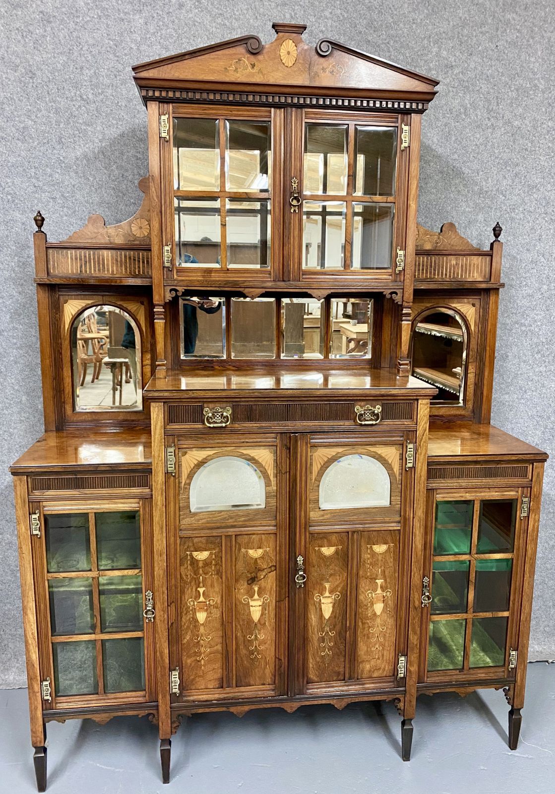 Good Inlaid Rosewood Side Cabinet photo furniture