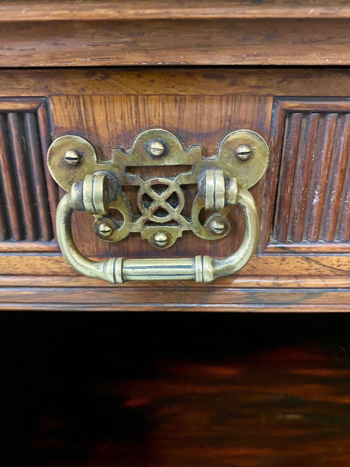 photo furniture Good Inlaid Rosewood Side Cabinet