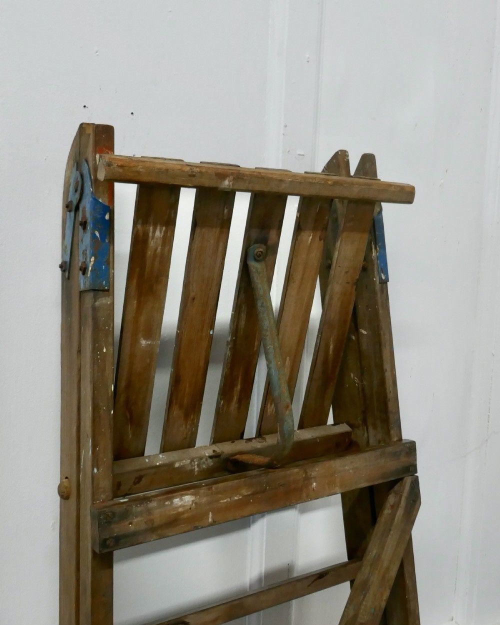 Tall 19th Century Wooden Step Ladder photo buy