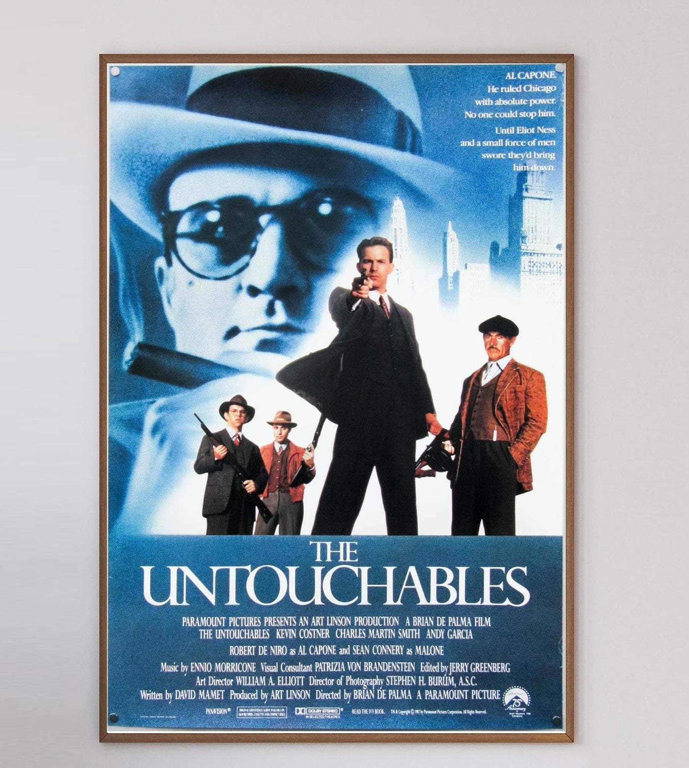 The Untouchables 1987   Original Vintage Poster photo furniture
