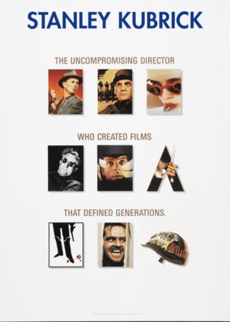 Stanley Kubrick Collection   Original Vintage Poster