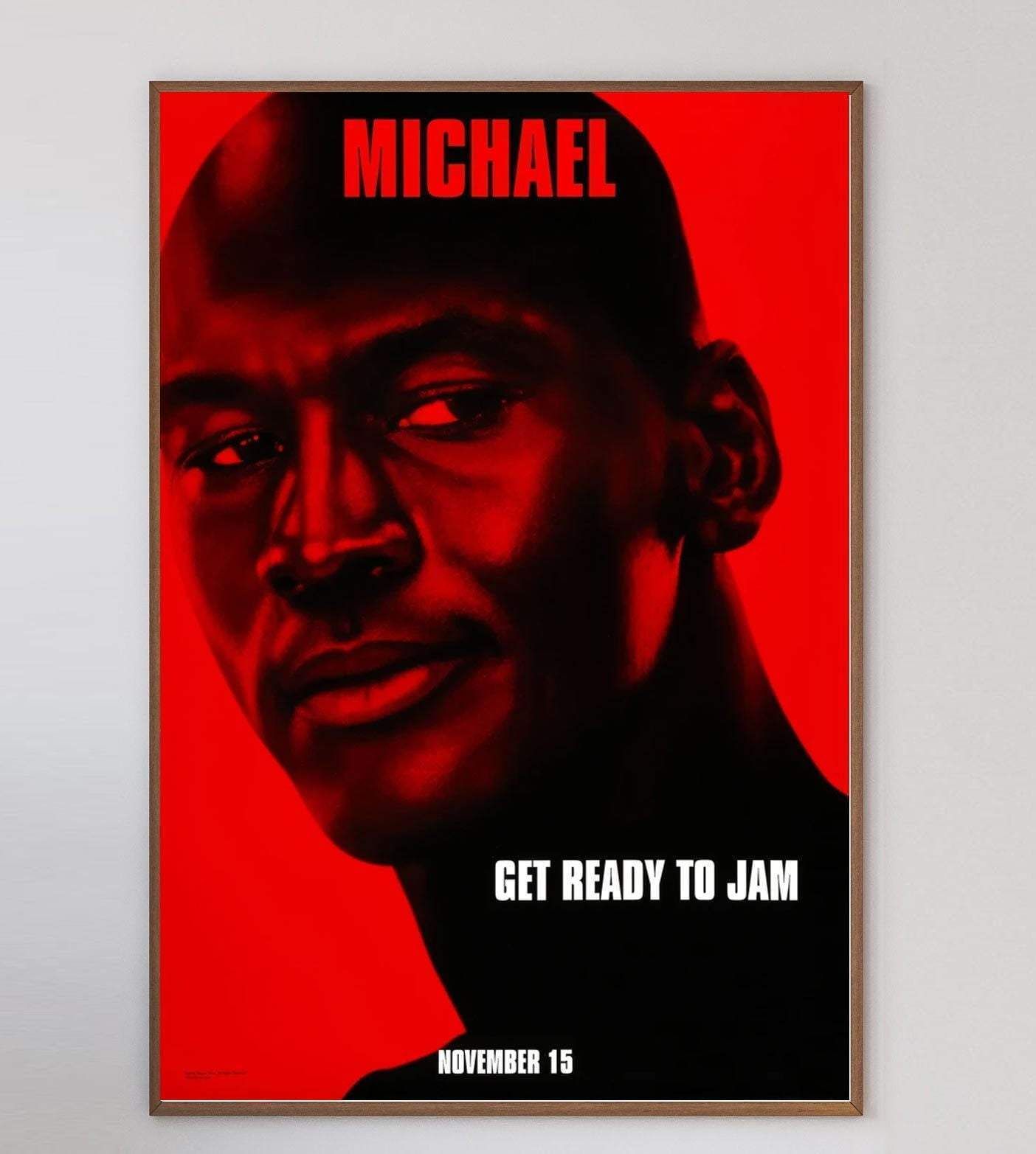 Space Jam Michael Jordan   Original Vintage Poster photo furniture