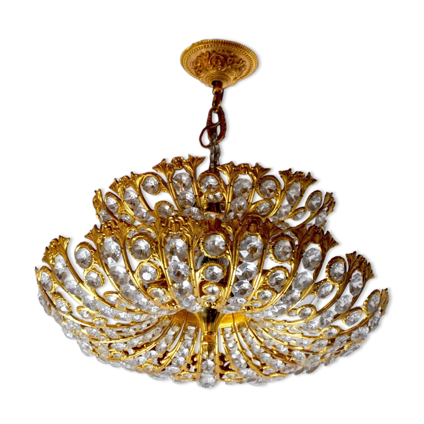 Ernest Palm Lustre For Palwa, 1960, Spain photo furniture