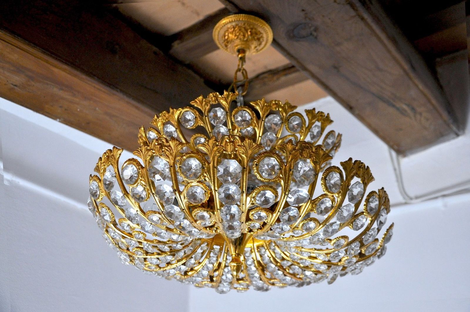 Ernest Palm Lustre For Palwa, 1960, Spain photo vinterior
