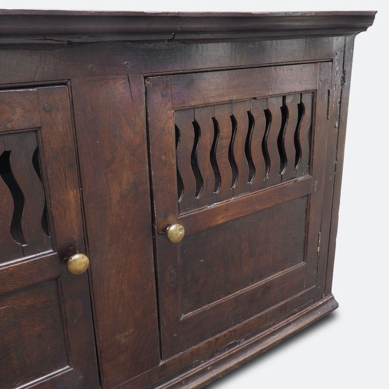 Mid 18th Century Wall Mounted Century Georgian Food Cupboard photo Furniture
