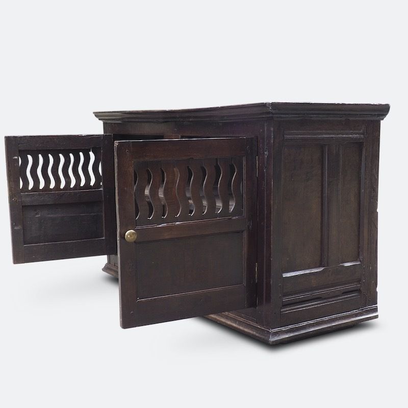 Mid 18th Century Wall Mounted Century Georgian Food Cupboard photo 4200.0