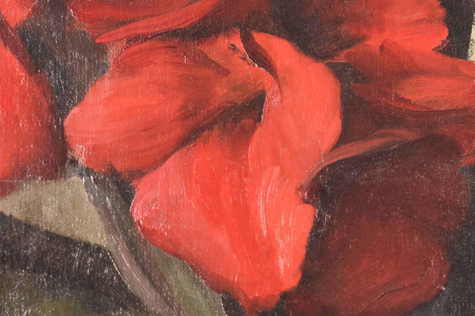 Luis Mutané   Still Life With Gladioli photo vintage