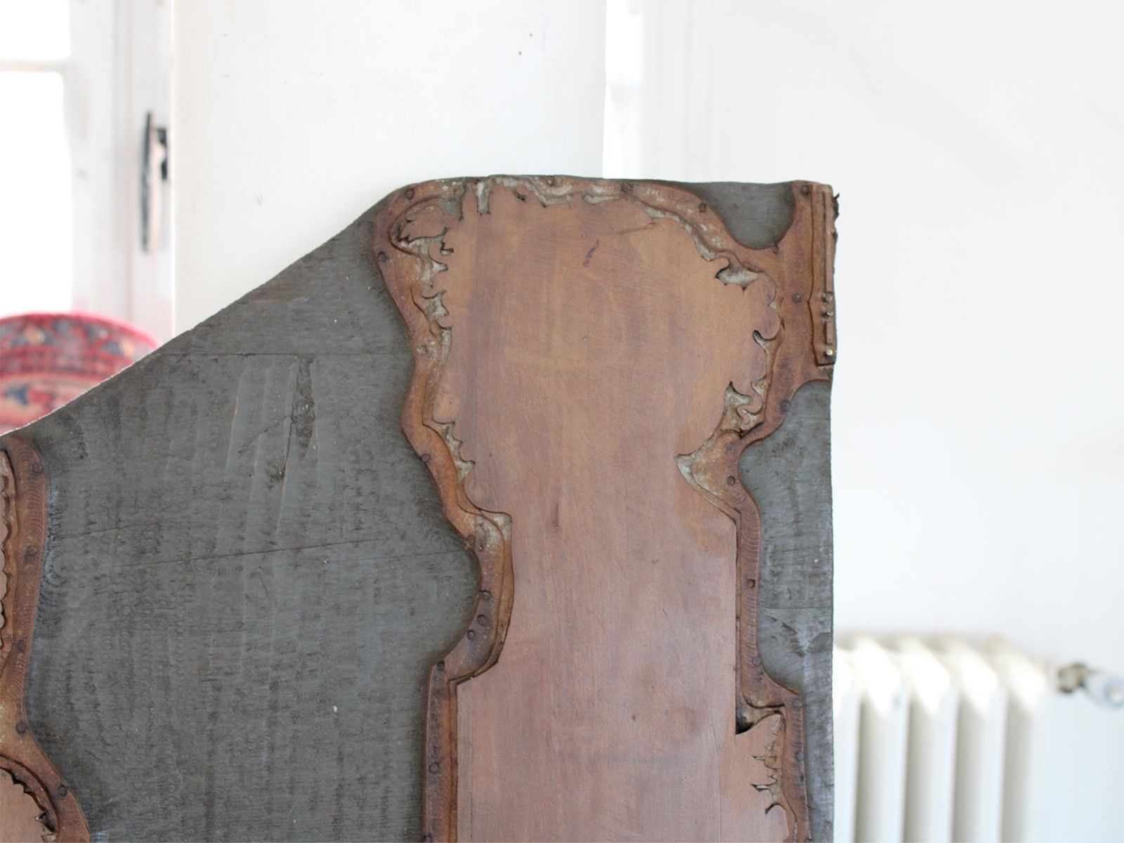 Sculptural Marie Antoinette Printing Block photo for sale