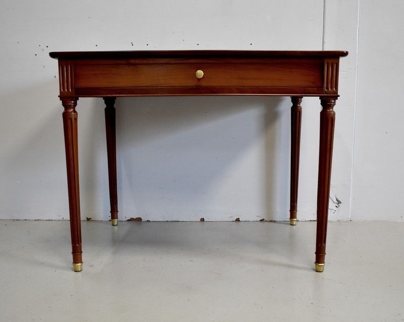 photo vintage Mahogany Desk, Louis XVI Period  18th Century