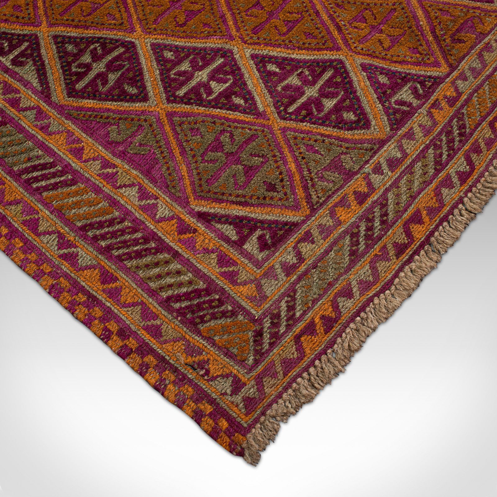 photo for sale Antique Gazak Rug, Middle Eastern, Nomadic, Tribal, Decorative Carpet, C1900