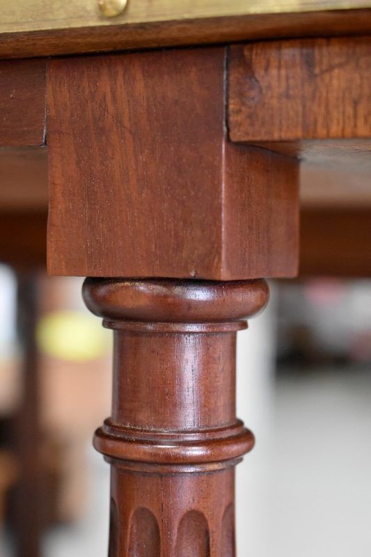 3502.0 Small Entrance Furniture In Solid Mahogany, Louis XVI Style   1st Part 19th Century photo