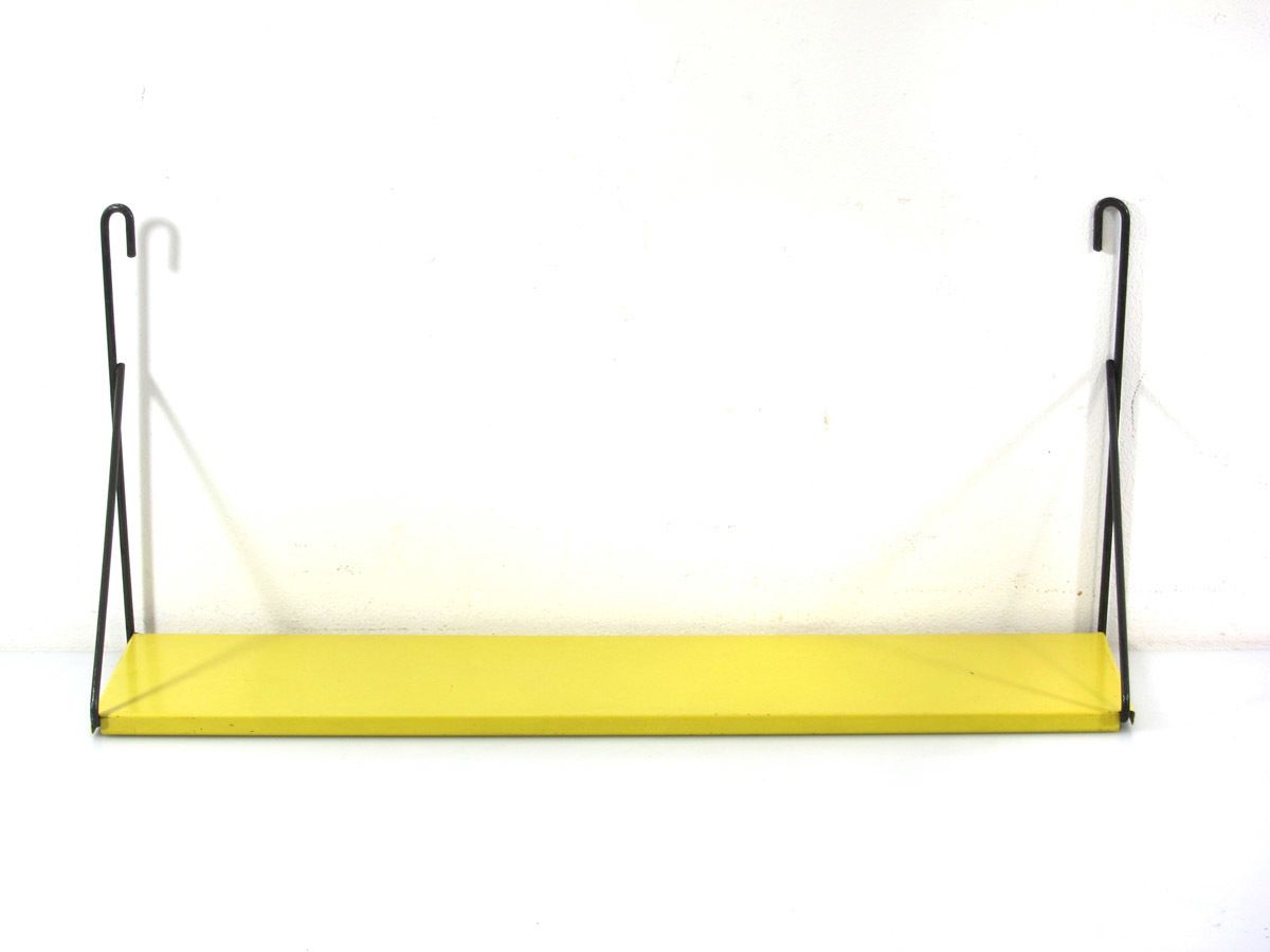Geel Tomado Wandrek – Nederlands Design Ca. Jaren 1960 photo furniture