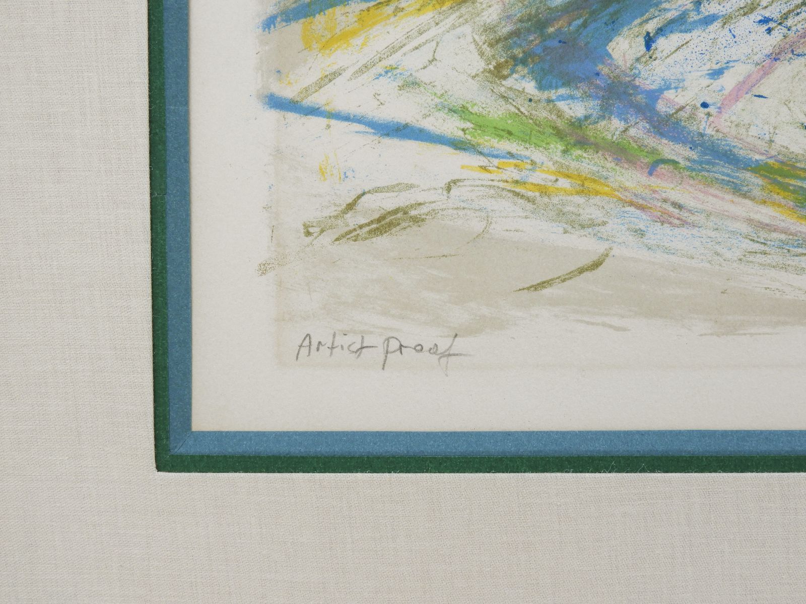 photo for sale 'Floral Still Life' 1967 Signed By Ira Moskowitz (1912 2001) Large Original Lithograph Print
