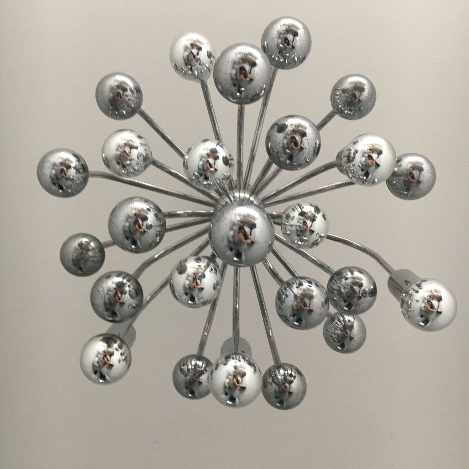 Space Age Jaren Zestig Design Sputnik Hanglamp, Ca. Jaren 1960 photo furniture