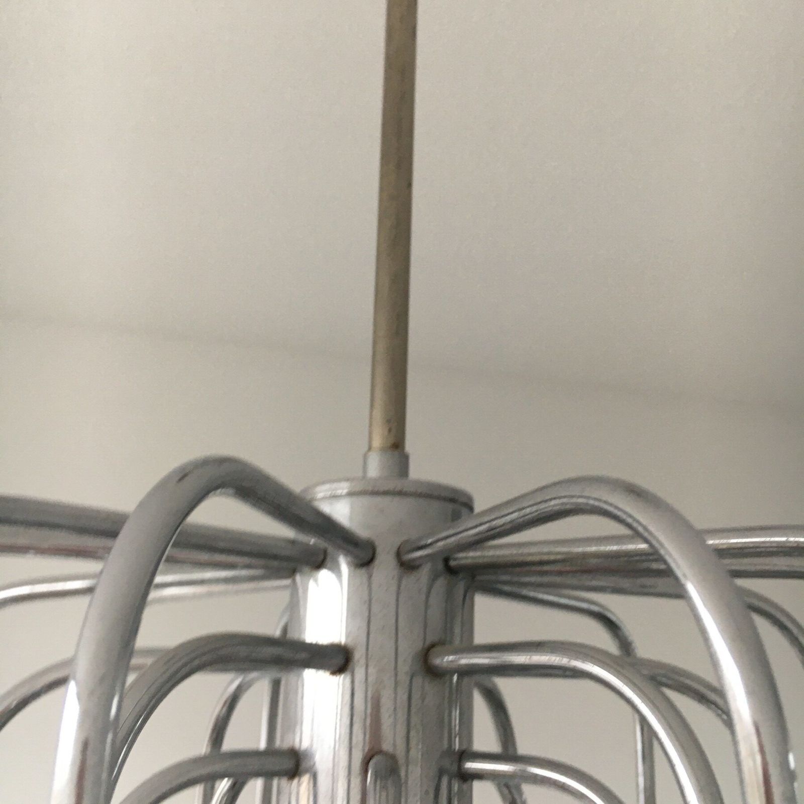 Space Age Jaren Zestig Design Sputnik Hanglamp, Ca. Jaren 1960 photo Verlichting