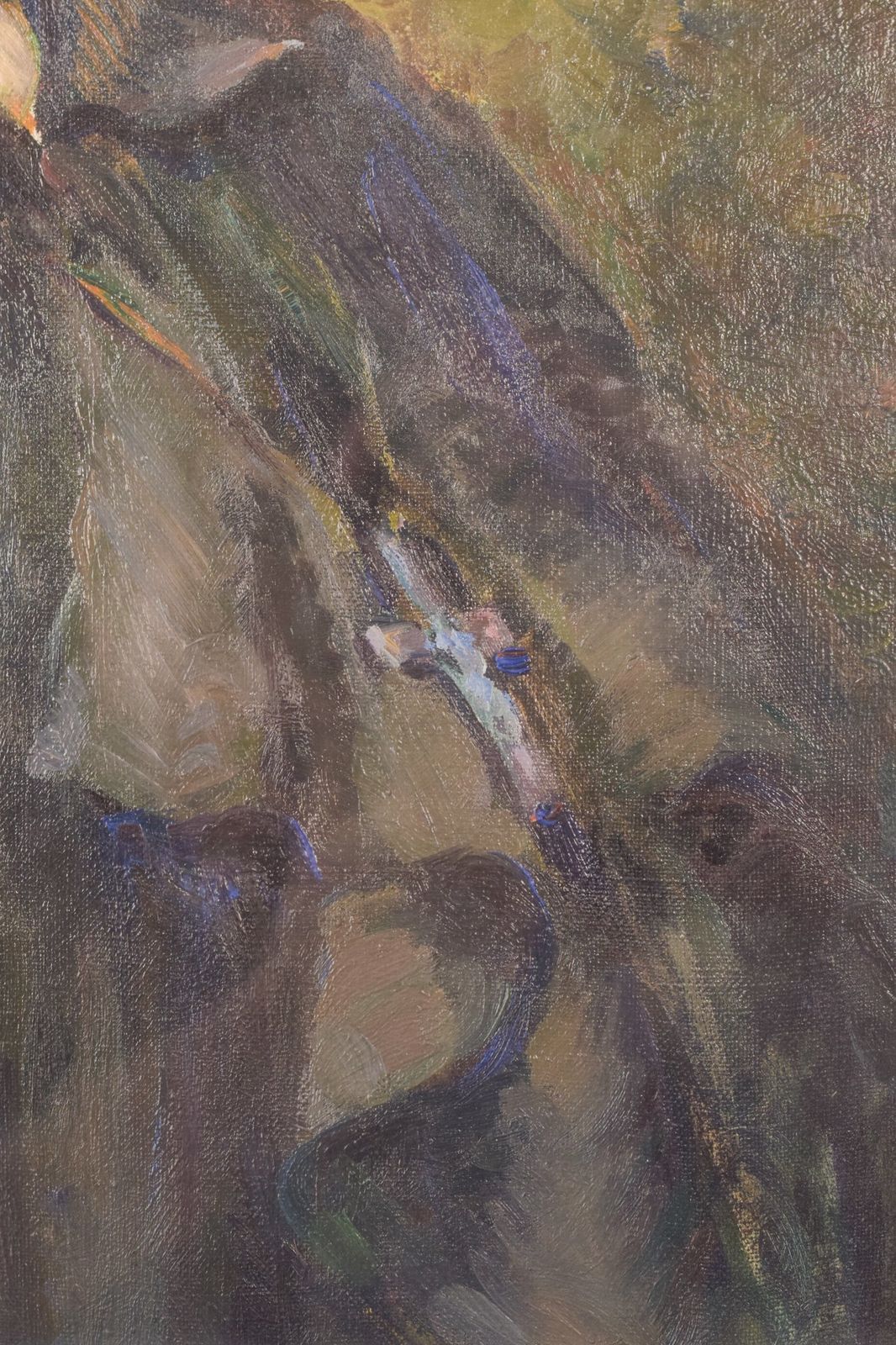 Portret Van Een Dame – Olieverf Op Doek photo vinterior