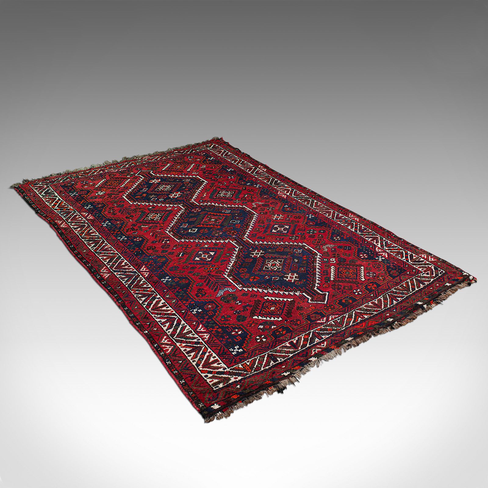 Antique Turkoman Carpet, Caucasian, Hand Woven, Lounge, Hallway, Rug, Circa 1900 photo 2450.0