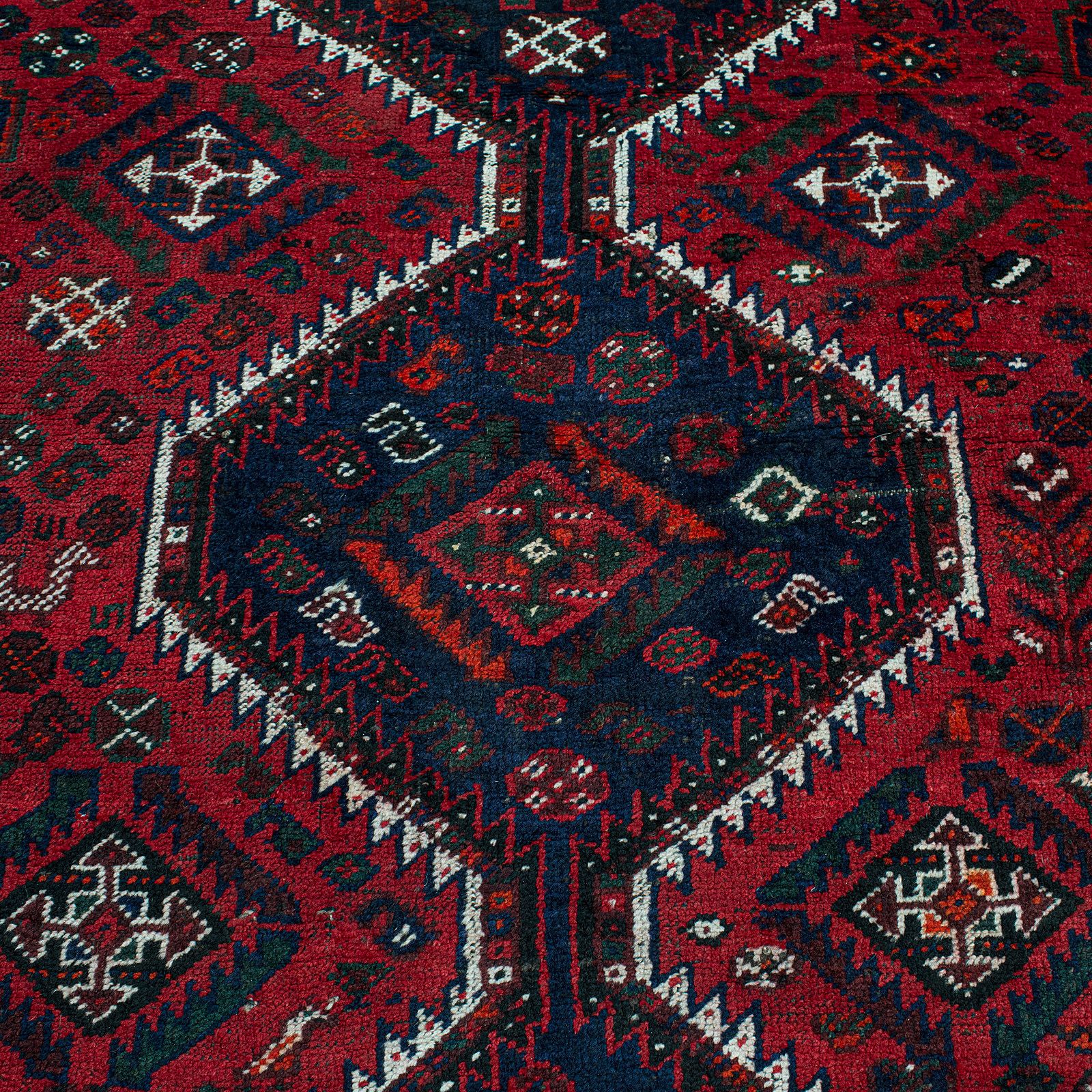 Antique Turkoman Carpet, Caucasian, Hand Woven, Lounge, Hallway, Rug, Circa 1900 photo vintage
