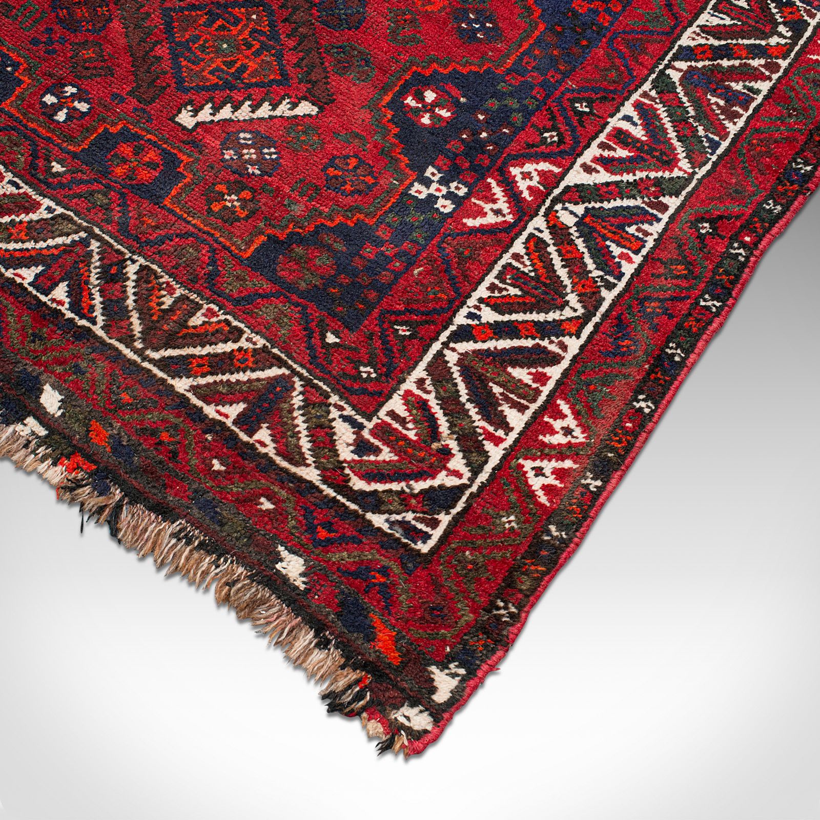 photo for sale Antique Turkoman Carpet, Caucasian, Hand Woven, Lounge, Hallway, Rug, Circa 1900