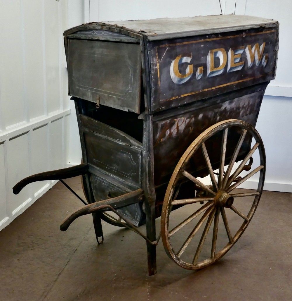 19th Century Hovis, Grocery And Post Office Delivery Hand Cart
