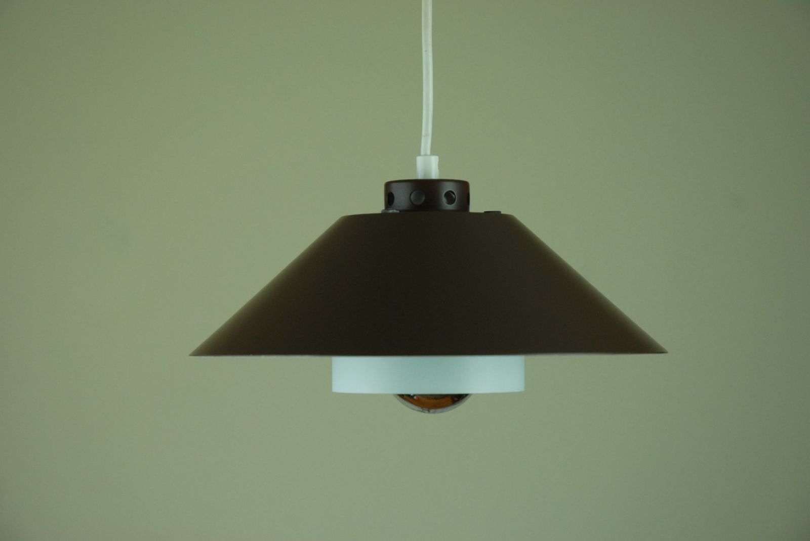 Danish Athene 1 Pendant Lamp By J. Raaschou Nielsen For Fog & Mørup, 1977 photo vintage