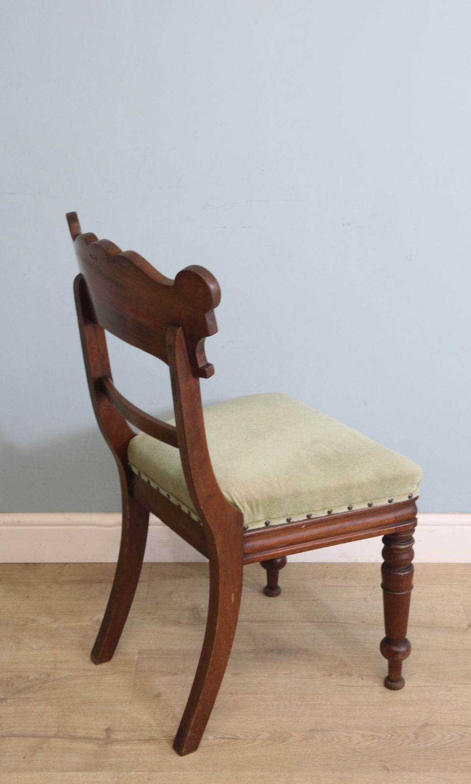 A Lovely Victorian Mahogany Bar Back Desk Chair   Logo Of Sheffield Hallam University photo Furniture