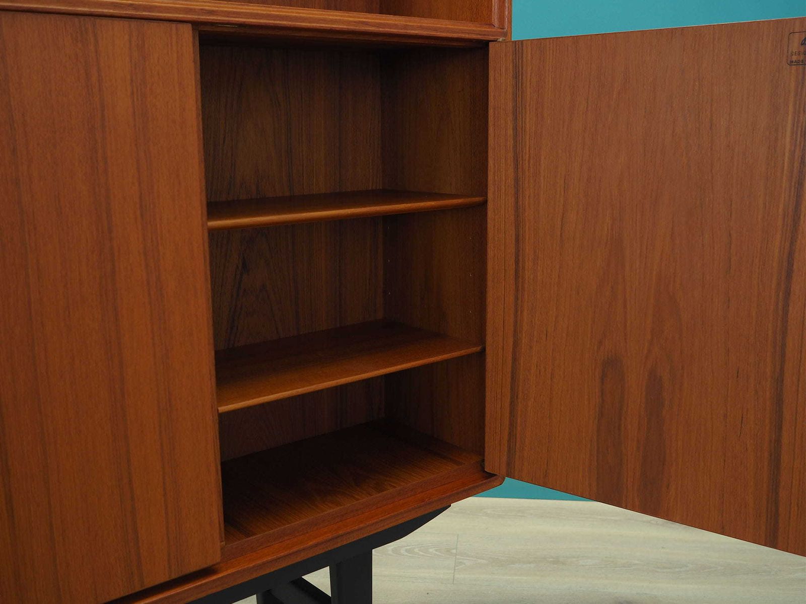 photo buy Teak Bookcase, Scandinavian Design, 1960s, Designer: Bertil Fridhagen, Production: Bodafors