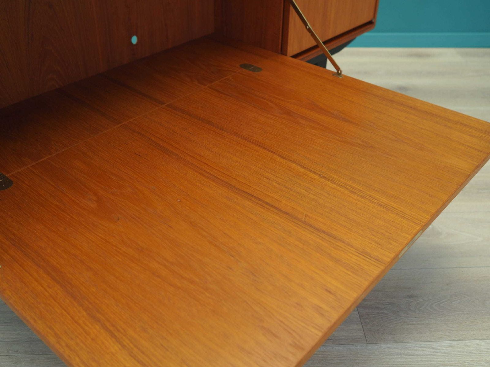 photo vintage Teakhouten Boekenkast, Scandinavisch Design, Ca. Jaren 1960, Ontwerper: Bertil Fridhagen, Productie: Bodafors