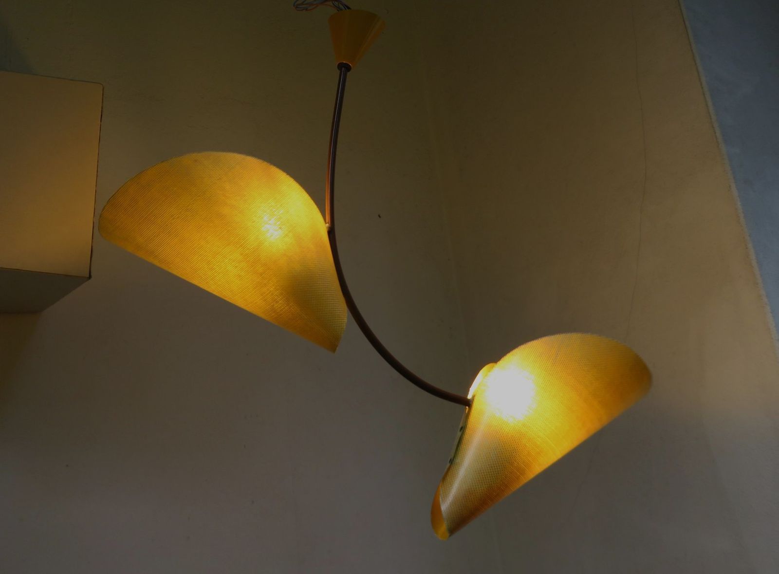 Model 1208 Fiberglass Ceiling Lamp By Josef Hurka For Napako, 1960s photo 2595.05