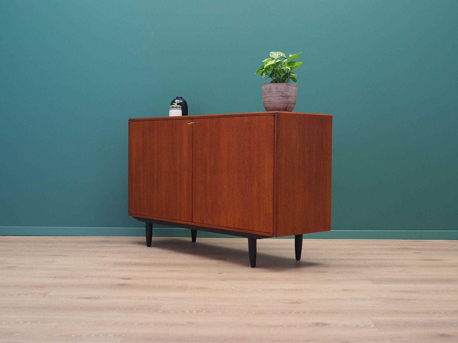 Teak Dresser, Scandinavian Design, 1960s, Designer: Bertil Fridhagen, Production: Bodafors photo Furniture