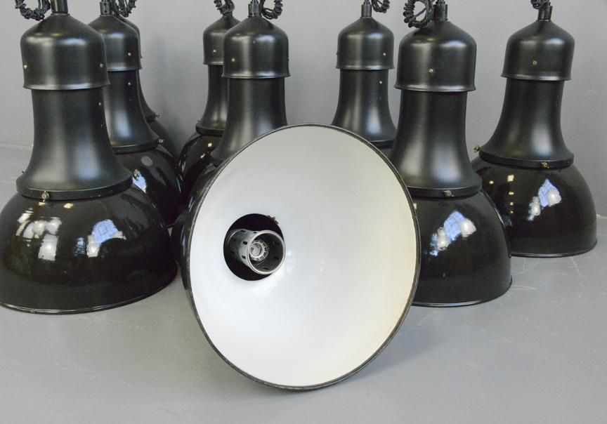 Model 530 Bauhaus Pendant Lights By Kandem Circa 1920s photo 595.0