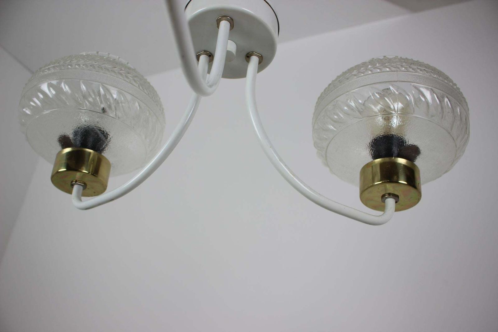 Mid Century Chandelier/ Kamenický šenov, 1970s photo Lighting