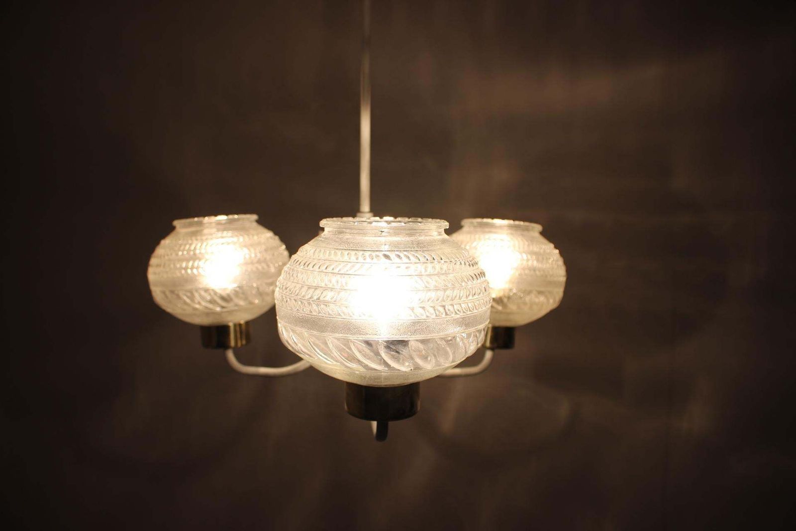 Mid Century Chandelier/ Kamenický šenov, 1970s photo buy