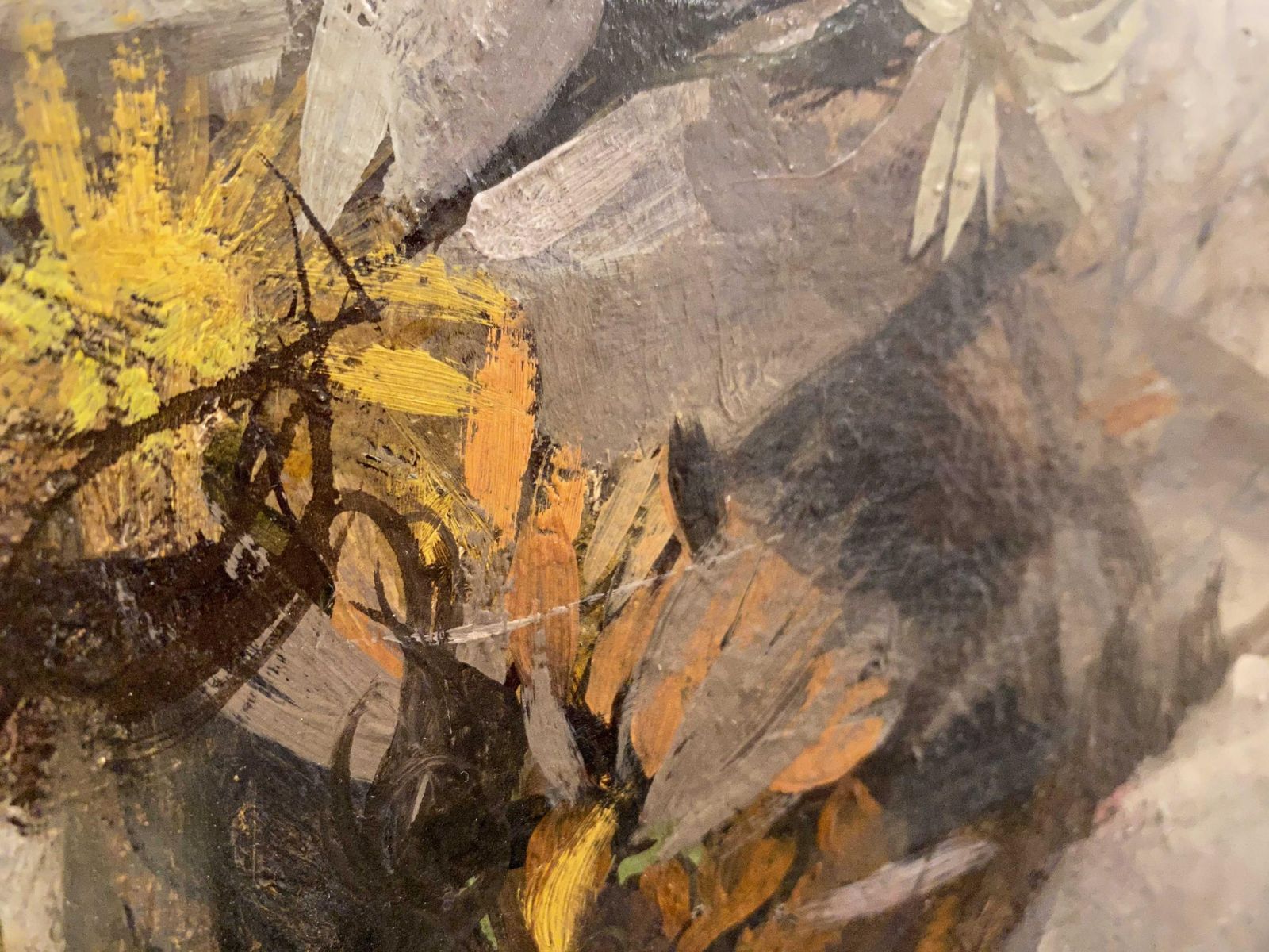 20th Century Swedish School ‘Dried Sunflowers’ photo for sale