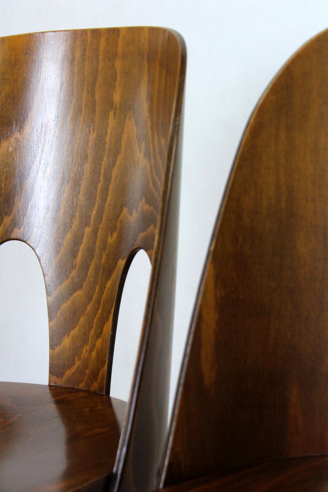 Wooden Chairs By Oswald Haerdtl For Ton, 1950s, Set Of 4 photo vinterior