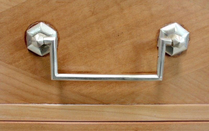 photo for sale Chest Of Drawers In Blond Cherry, Louis XVI Taste   1910