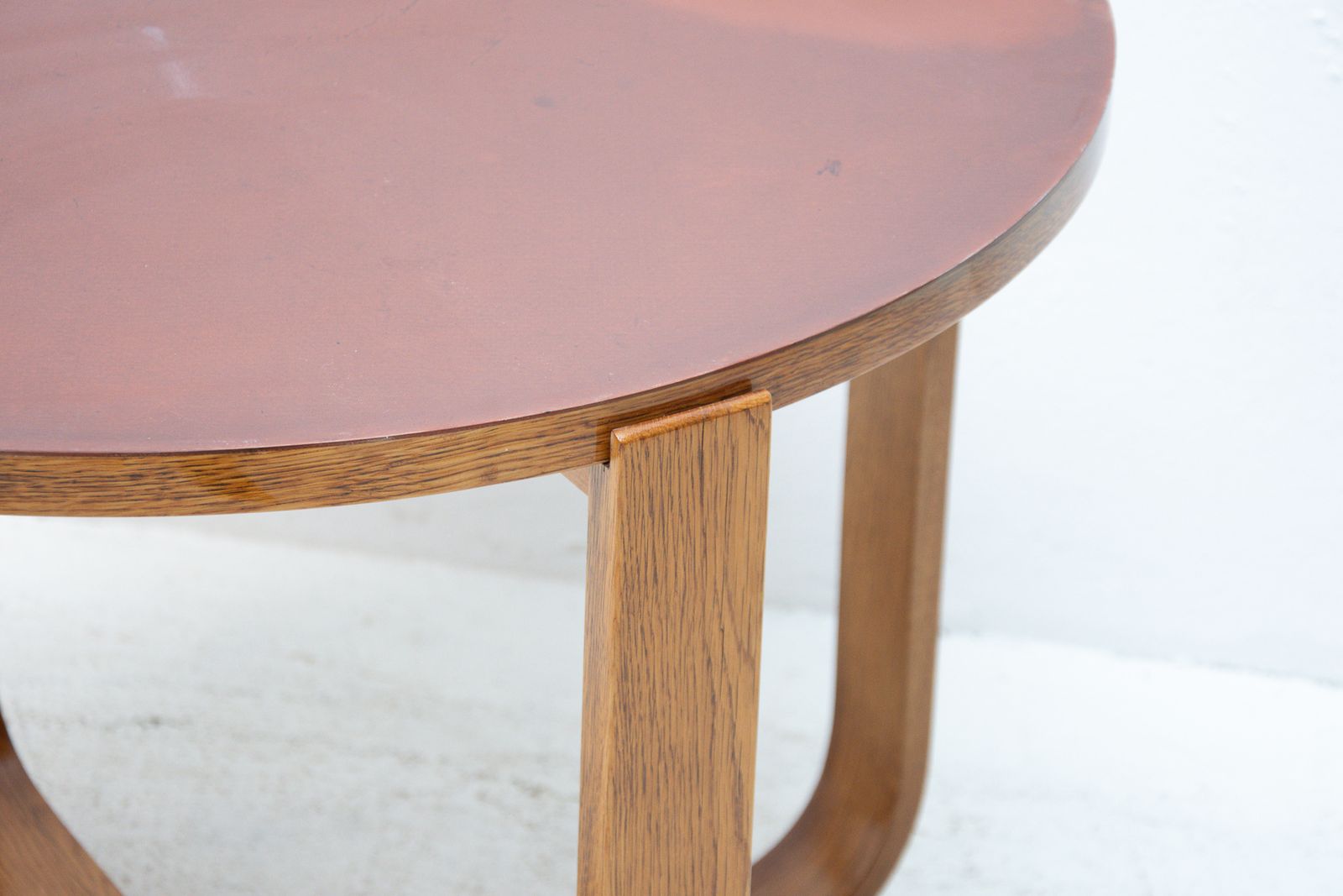 photo vintage Modernist Coffee Table H 168 Designed By Jindrich Halabala For Up Závody, 1930´S