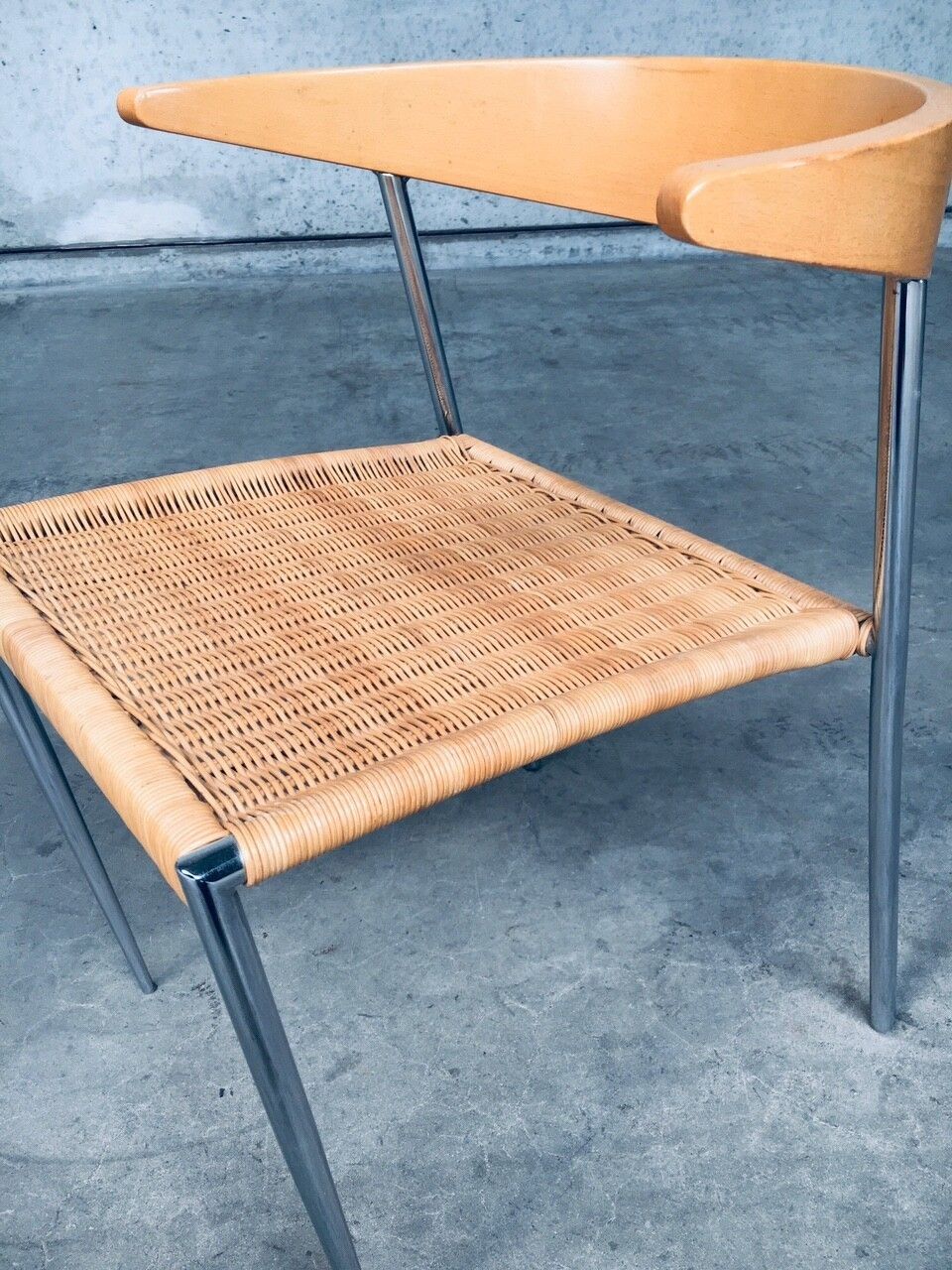 Meubels Postmodern Design Stoel Van Pierantonio Bonacina, Italië Jaren 1990 photo