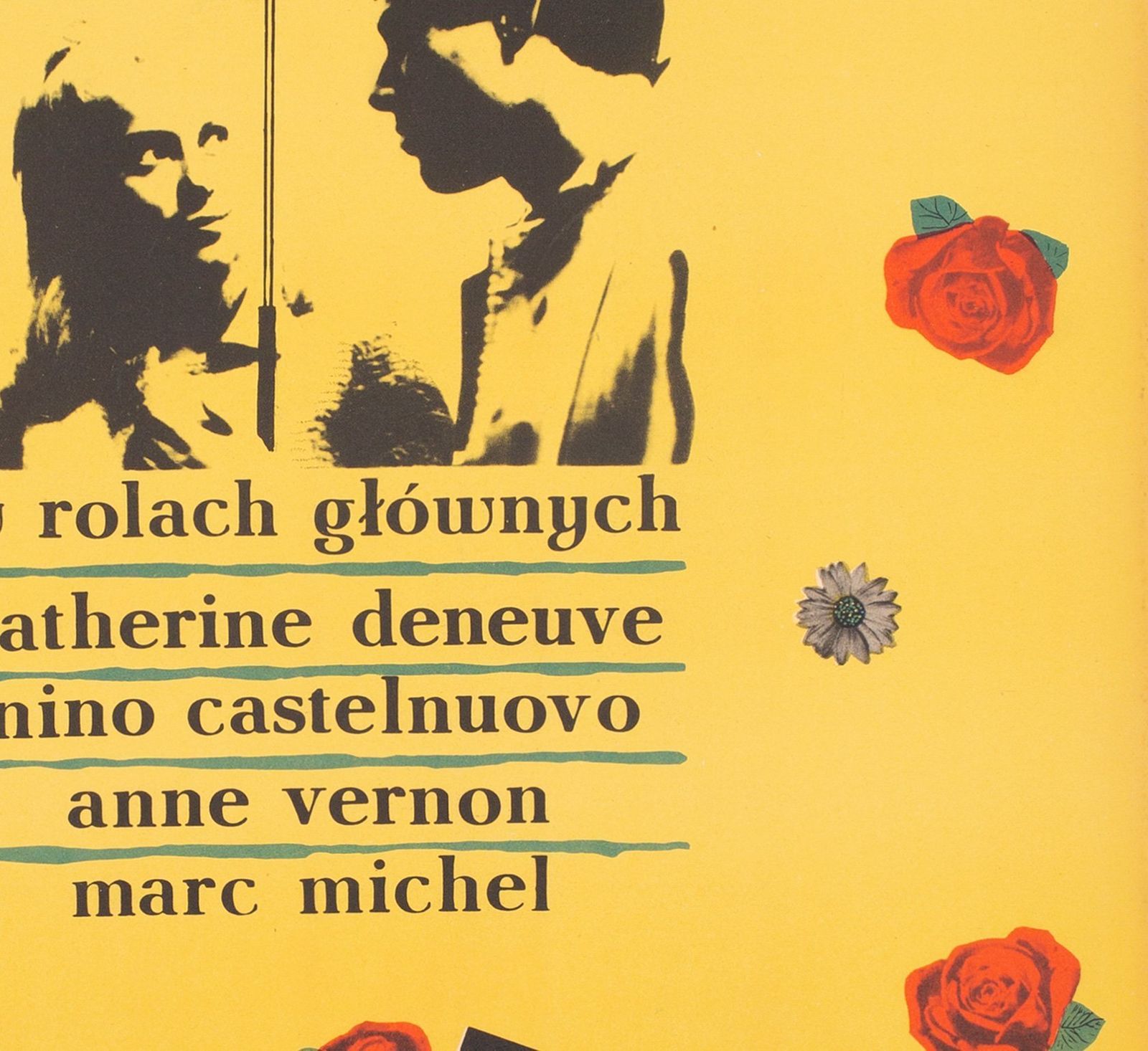 The Umbrellas Of Cherbourg 1966 Polish A1 Film Movie Poster, Rapnicki photo 540.0