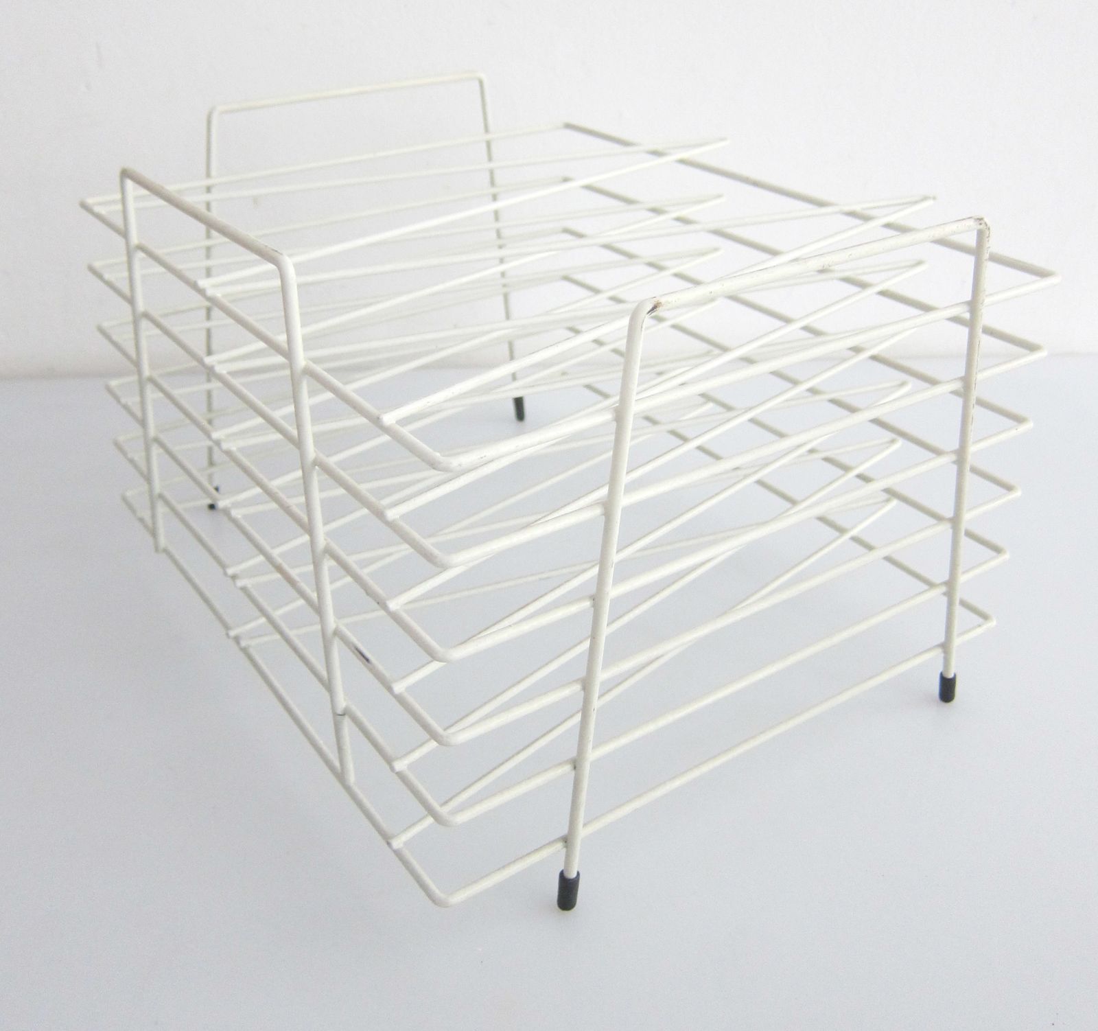 Mategot Style Sixties Vintage Lp Rack photo 225.0