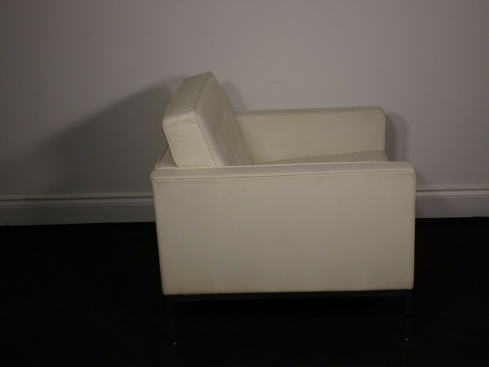 Stunning Genuine Florence Knoll 1954 Lounge Chair In Luxurious Leather. photo 3480.0