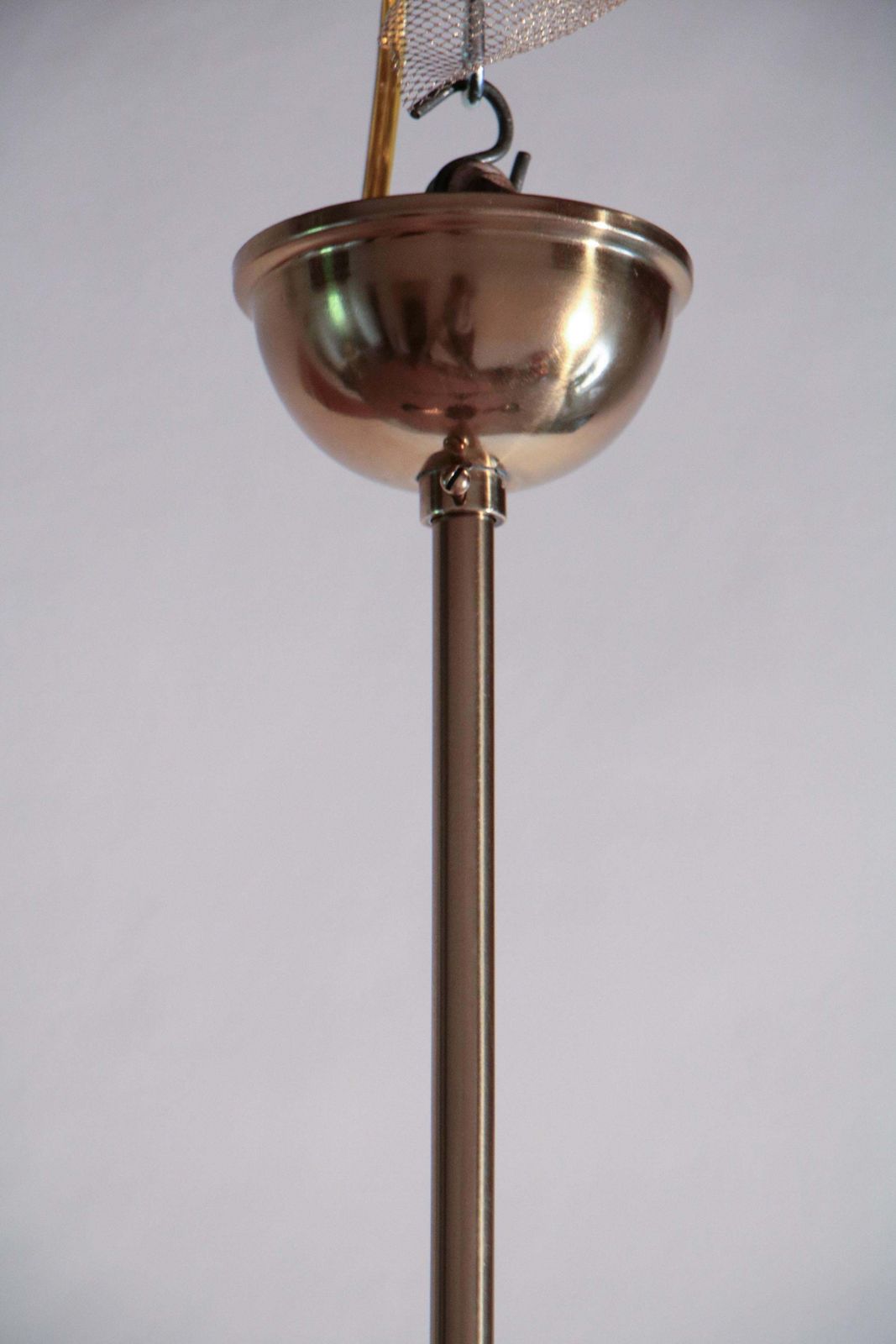 Lighting Italian Mid Century Chandelier Pietro Chiesa Style Per Fontana Arte, 1940s photo